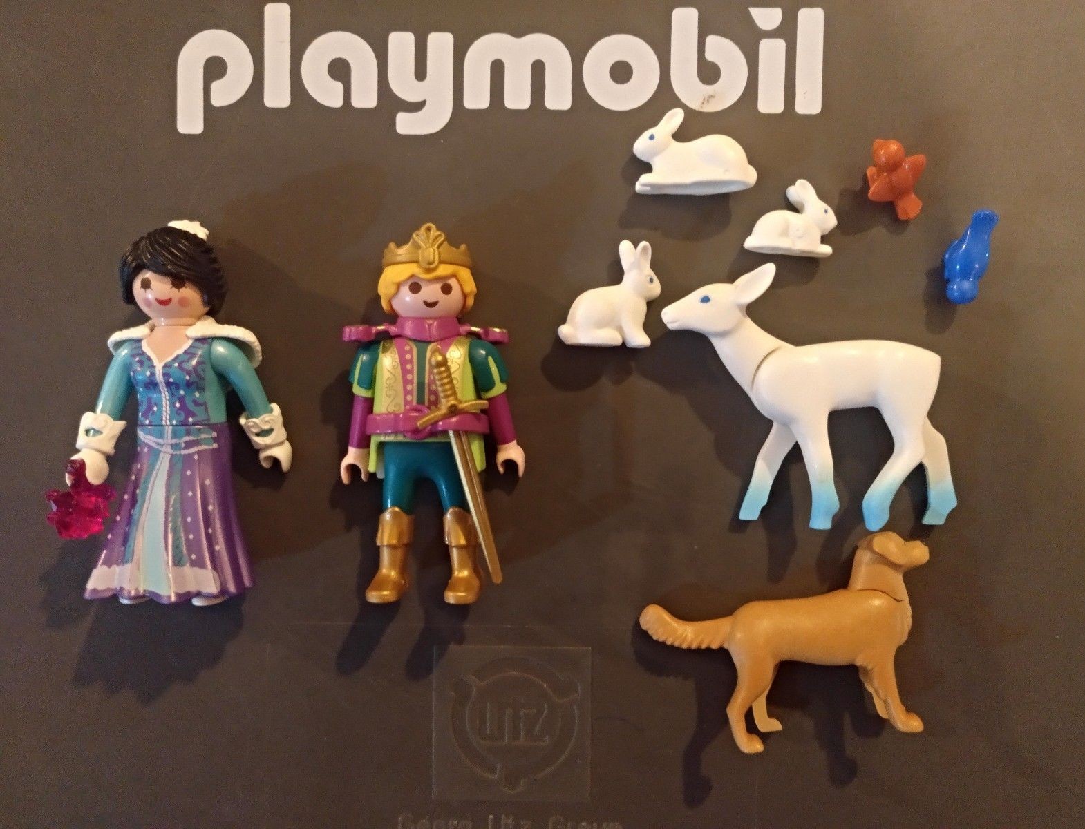 PLAYMOBIL PRINCIPES DEL HIELO CON ANIMAL Y ACCESORIOS EN BOLSA CERRADA
