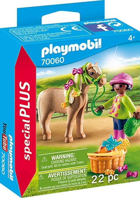 PLAYMOBIL 70060 ESPECIAL PLUS NIÑA CON PONY