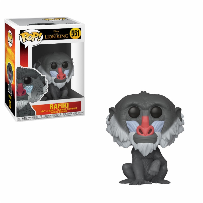 FUNKO POP REY LEON LIVE ACTION - RAFIKI