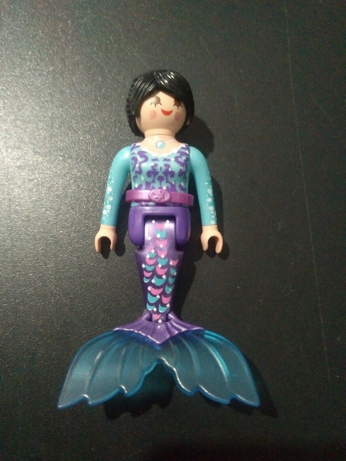 PLAYMOBIL SIRENA PELO NEGRO