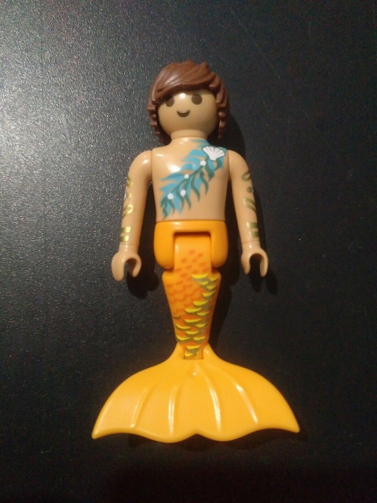 PLAYMOBIL HOMBRE SIRENA AMARILLO