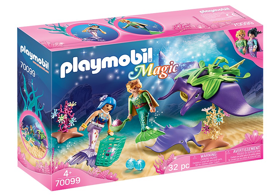 PLAYMOBIL SERIE SIRENAS - 700998 SIRENAS RECOGIENDO PERLAS