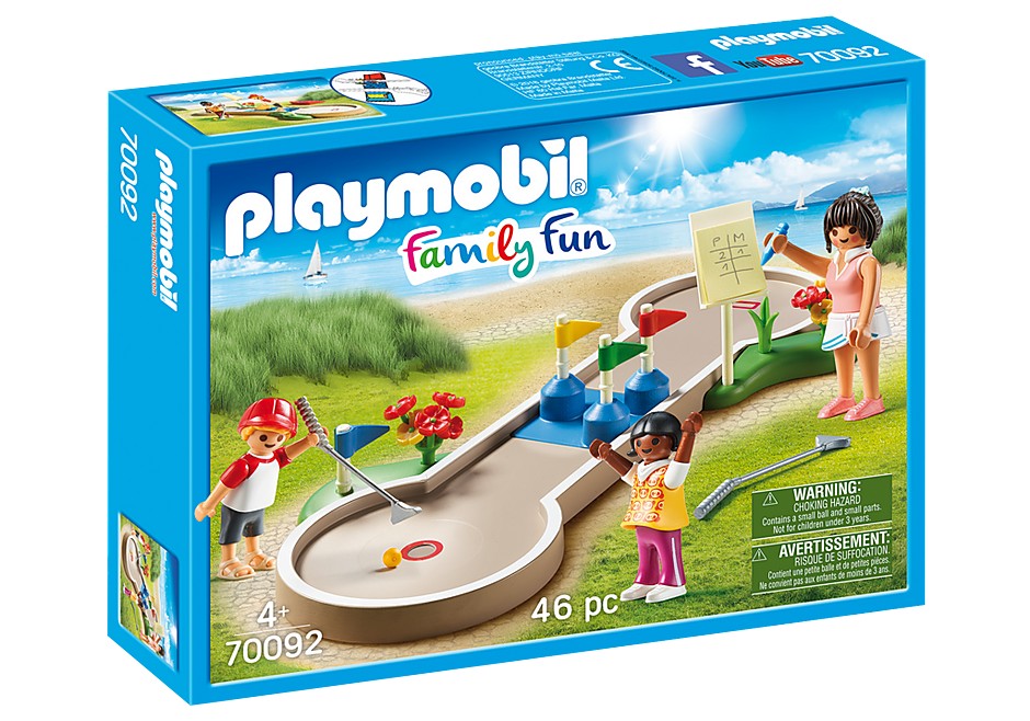 PLAYMOBIL SERIE CAMPING Y VACACIONES 2019 - 70092 MINIGOLF