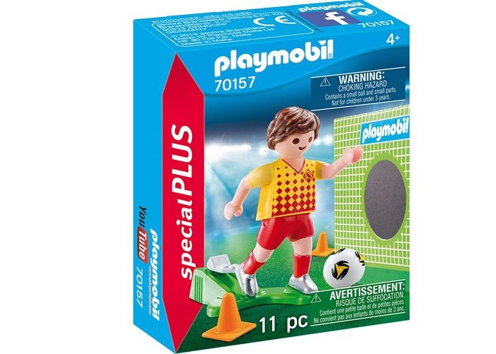 PLAYMOBIL 70157 ESPECIAL PLUS JUGADOR DE FUTBOL