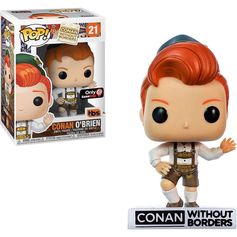 FUNKO POP CONAN IN LEDERHOSEN CON PEGATINA DE EXCLUSIVO