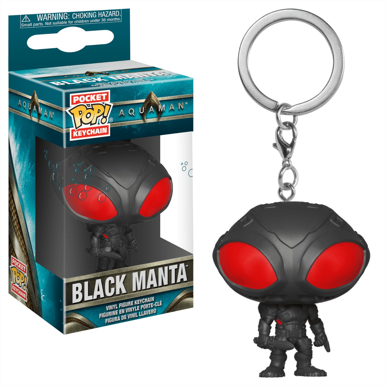 FUNKO LLAVERO AQUAMAN - BLACK MANTA