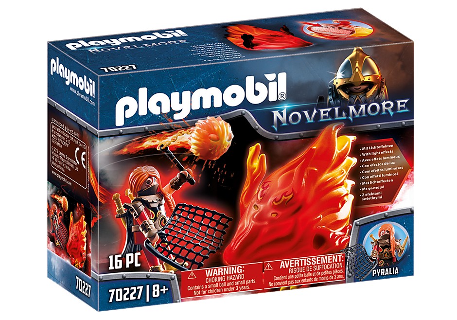 PLAYMOBIL NOVELMORE 70227 - GUERRERA DEL FUEGO