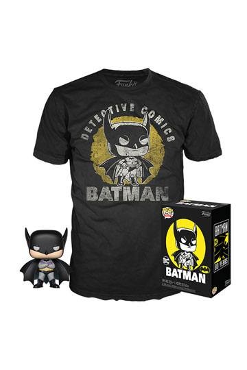 FUNKO POP & TEE SET FIGURA Y CAMISETA BATMAN SUN FADED