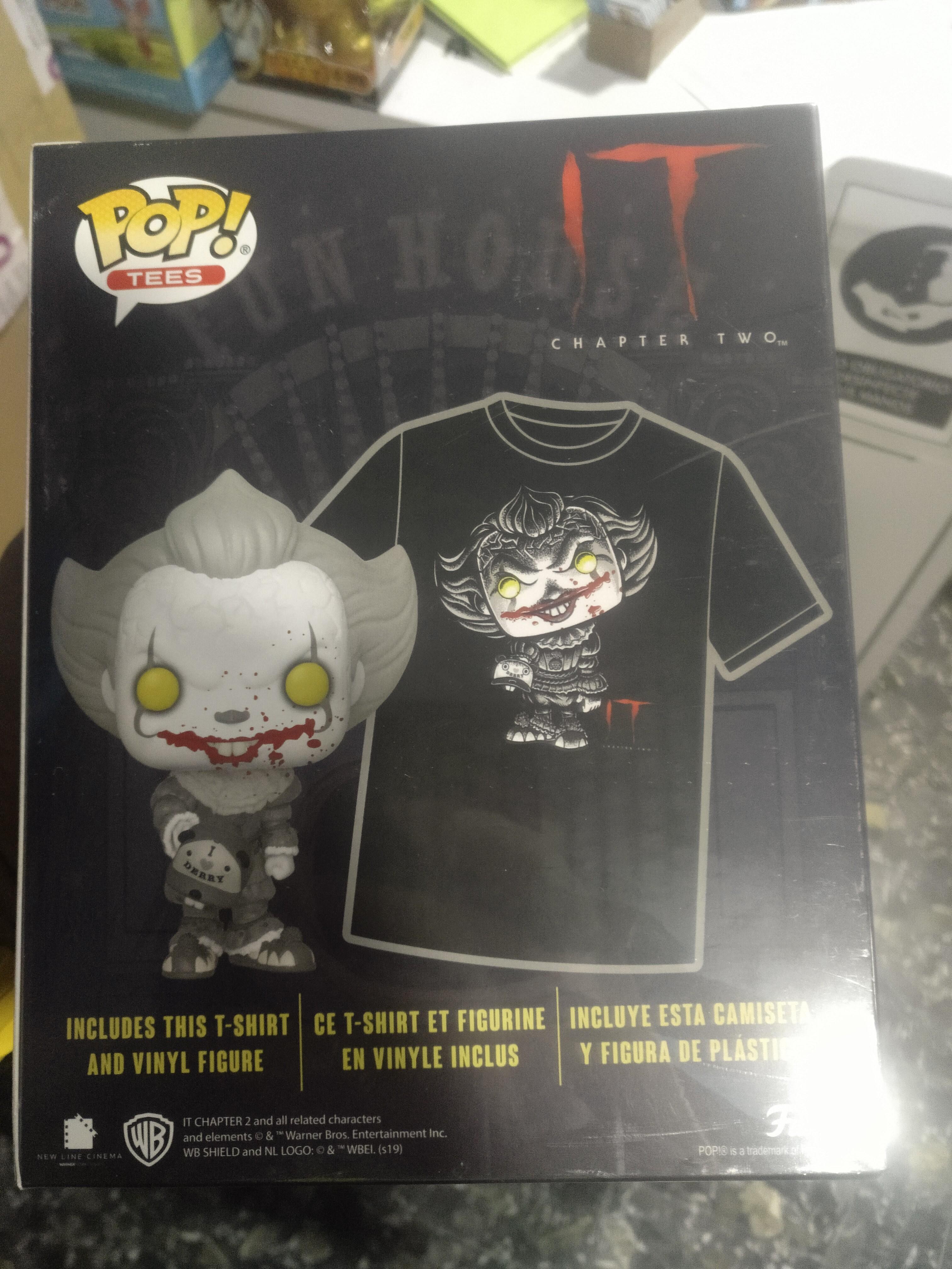 FUNKO POP & TEE SET FIGURA Y CAMISETA PENNYWISE