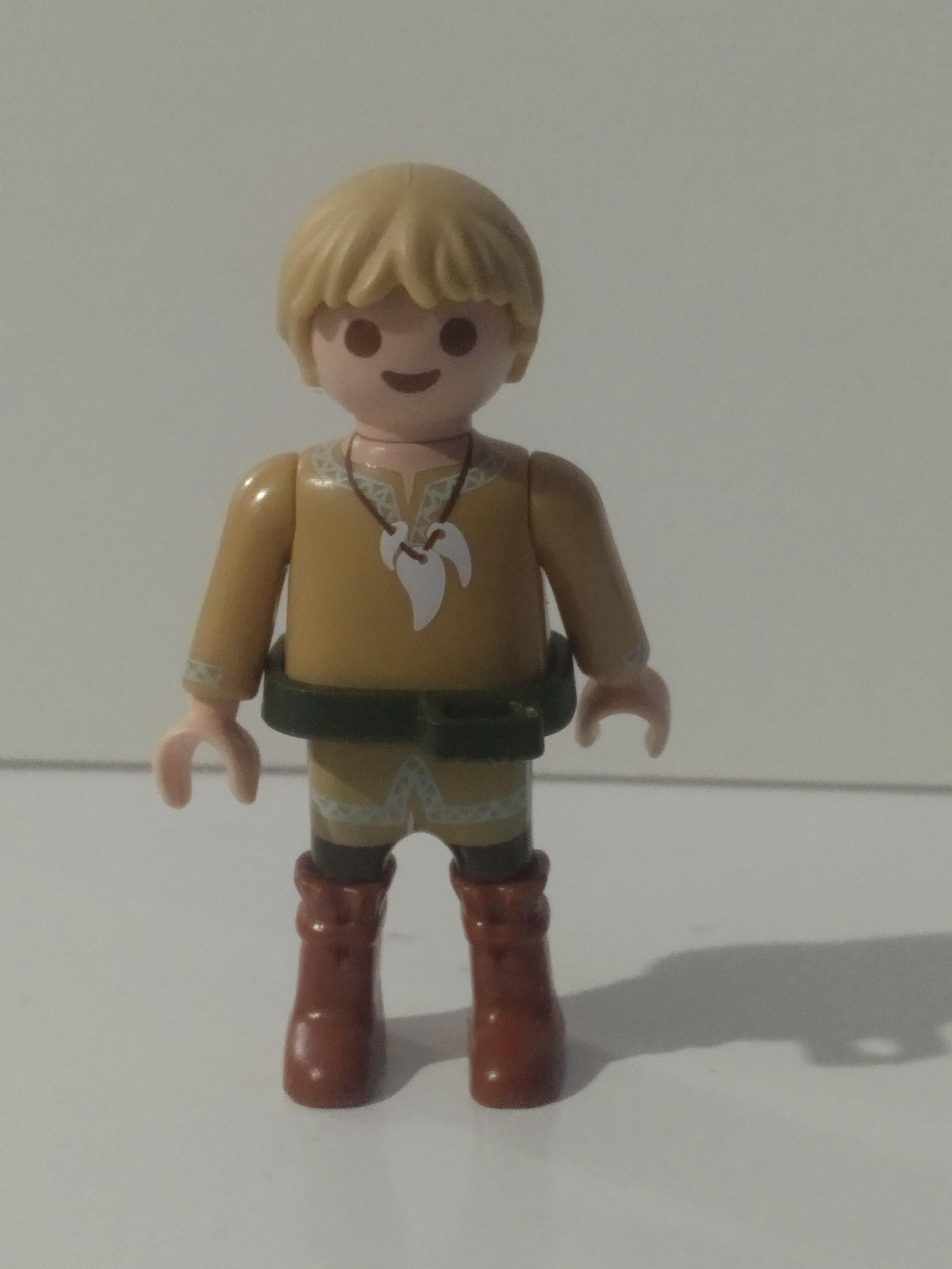 PLAYMOBIL NIÑO COMO ENTRENAR A TU DRAGON , MEDIEVAL , CAVERNICOLA