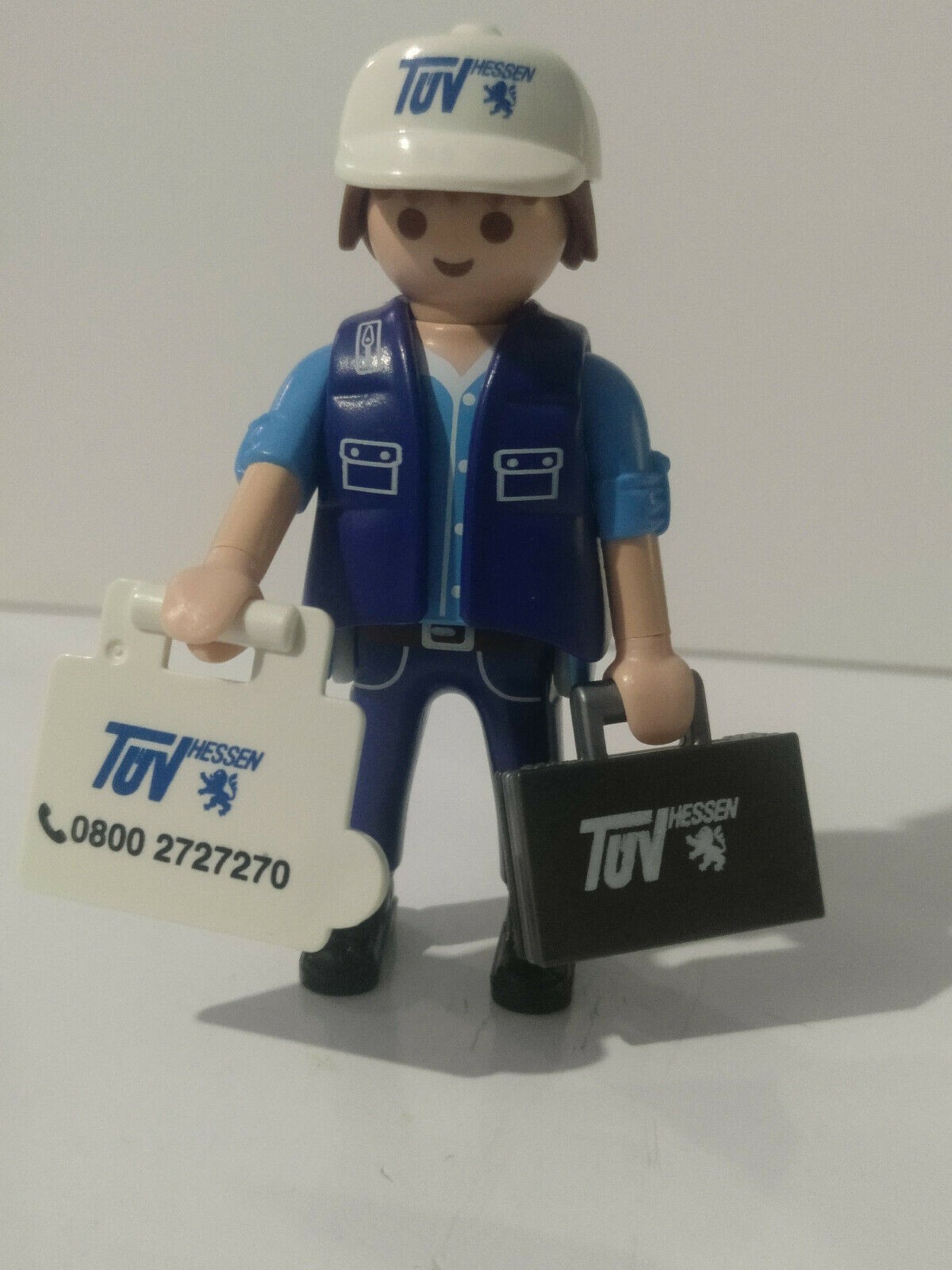 PLAYMOBIL PROMOCIONAL PEUGEOT TUV HESSEN EN BOLSA CERRADA