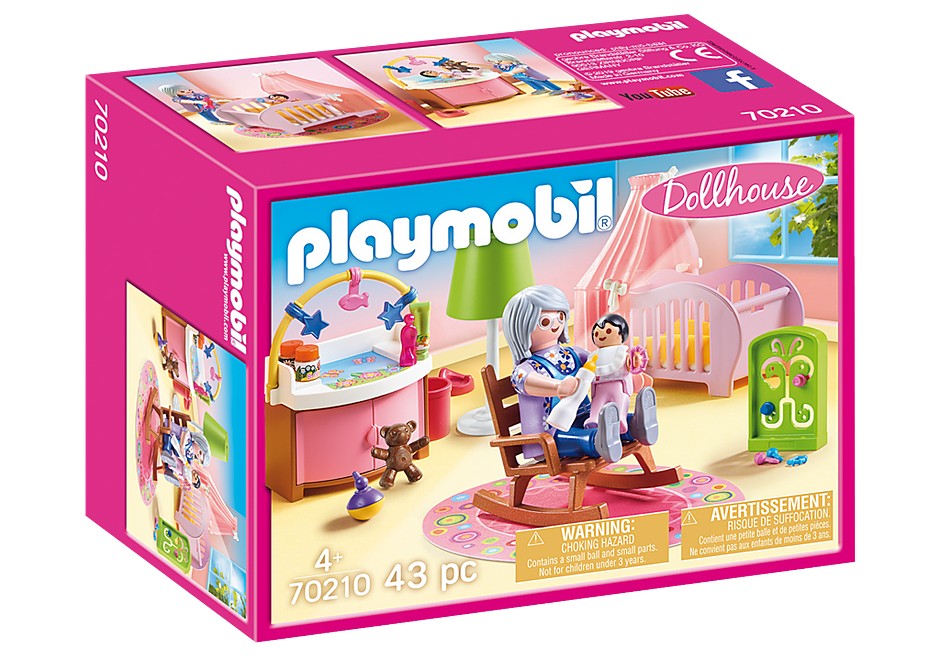 PLAYMOBIL 70210 - HABITACION RECIEN NACIDO
