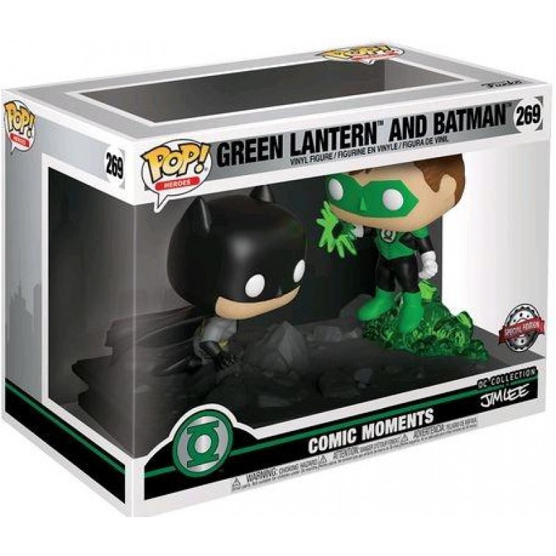 FUNKO POP MOVIE MOMENT BATMAN Y LINTERNA VERDE