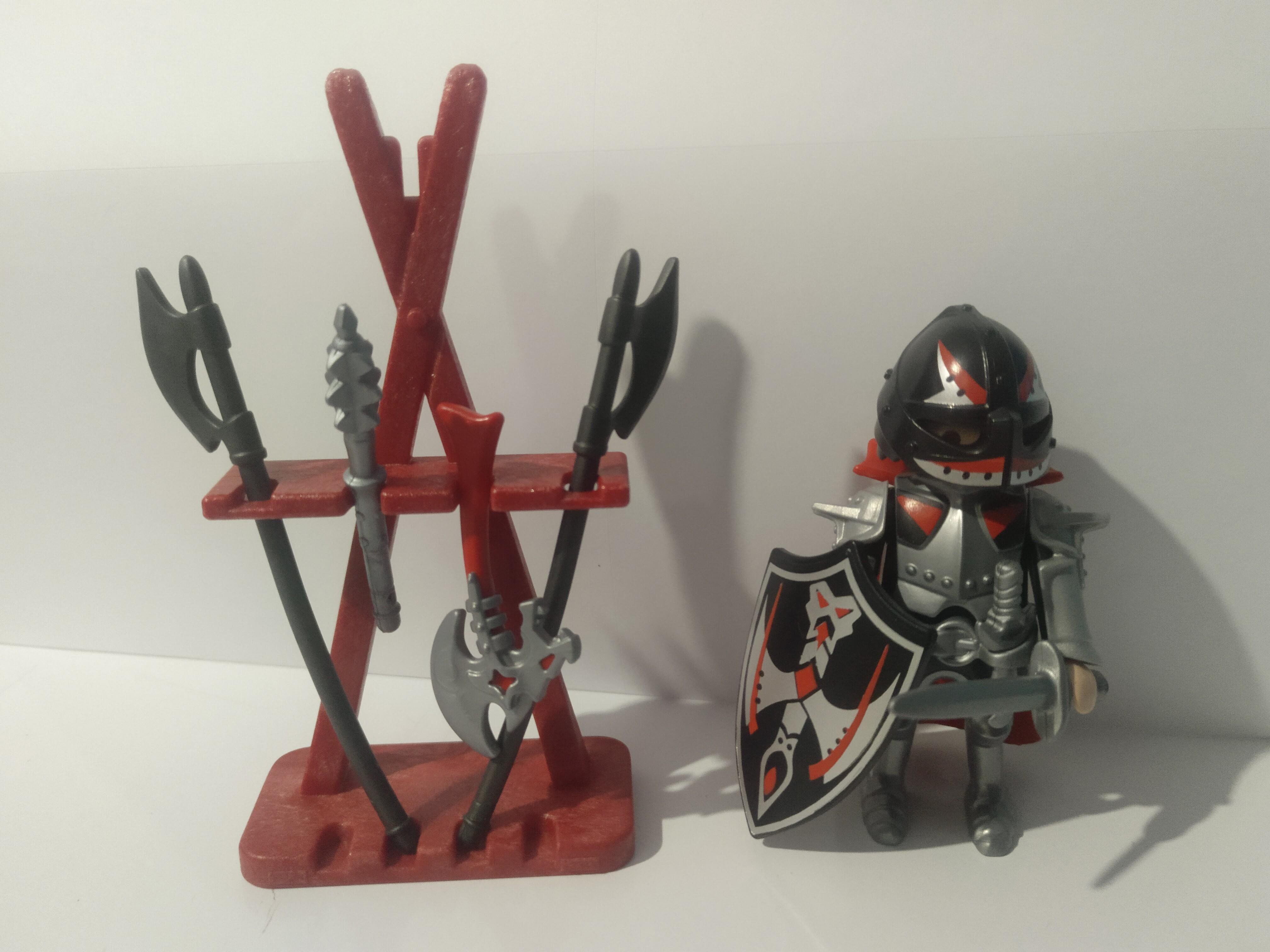 PLAYMOBIL GUERRERO CON ACCESORIOS REF 5409