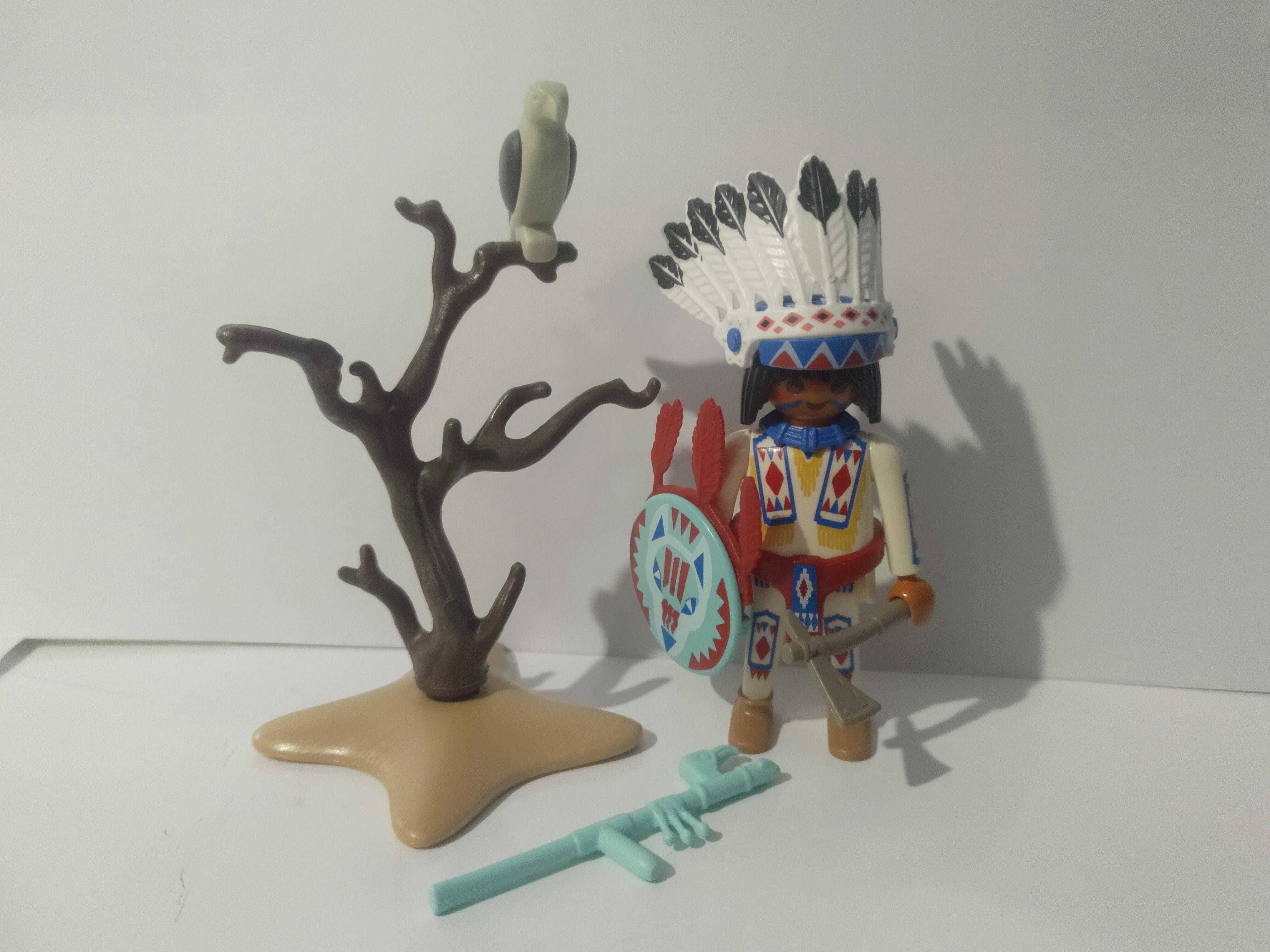 PLAYMOBIL INDIO CON COMPLEMENTO , REF 70062