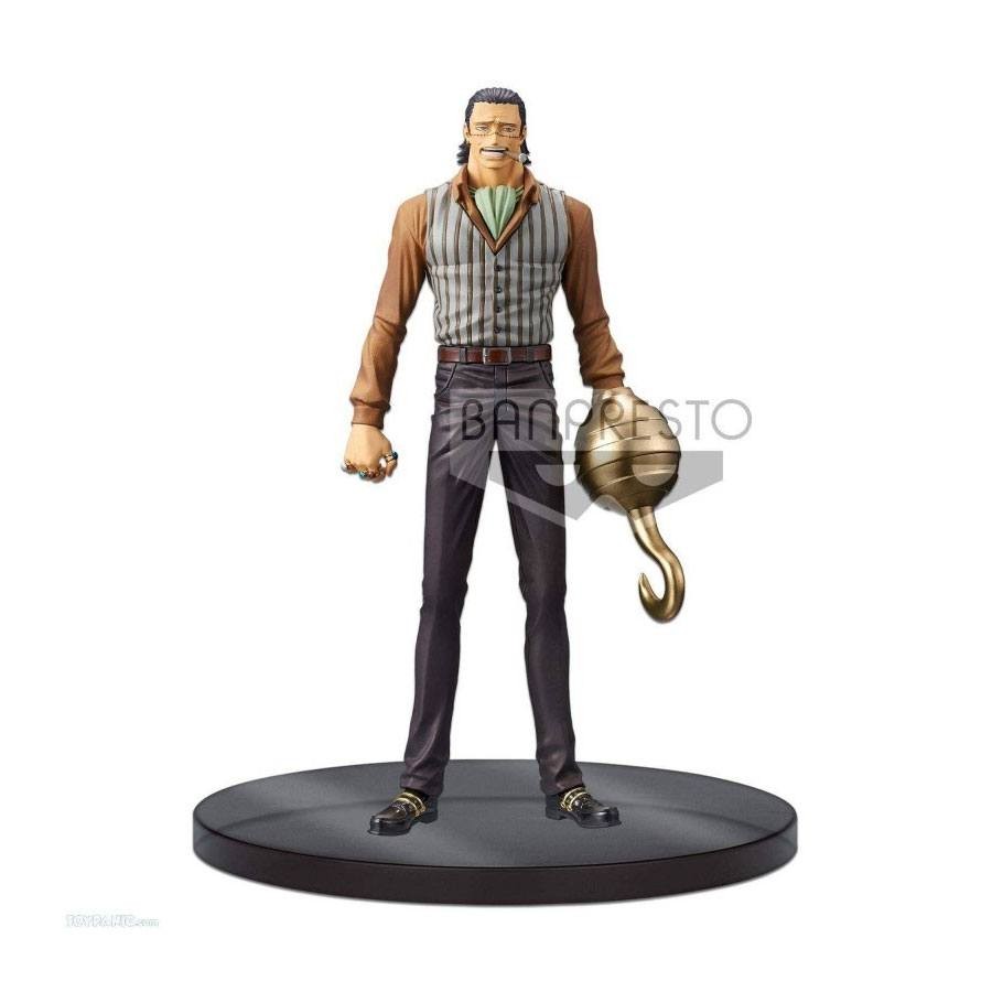 One Piece Stampede Estatua PVC DXF Grandline Men Sir Crocodile 17 cm
