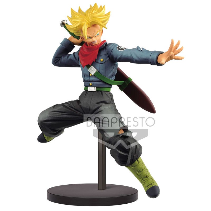 BANPRESTO RESERVA Figura Super Saiyan Trunks Future Chosenshi Retsuden Dragon Ball Super 17cm