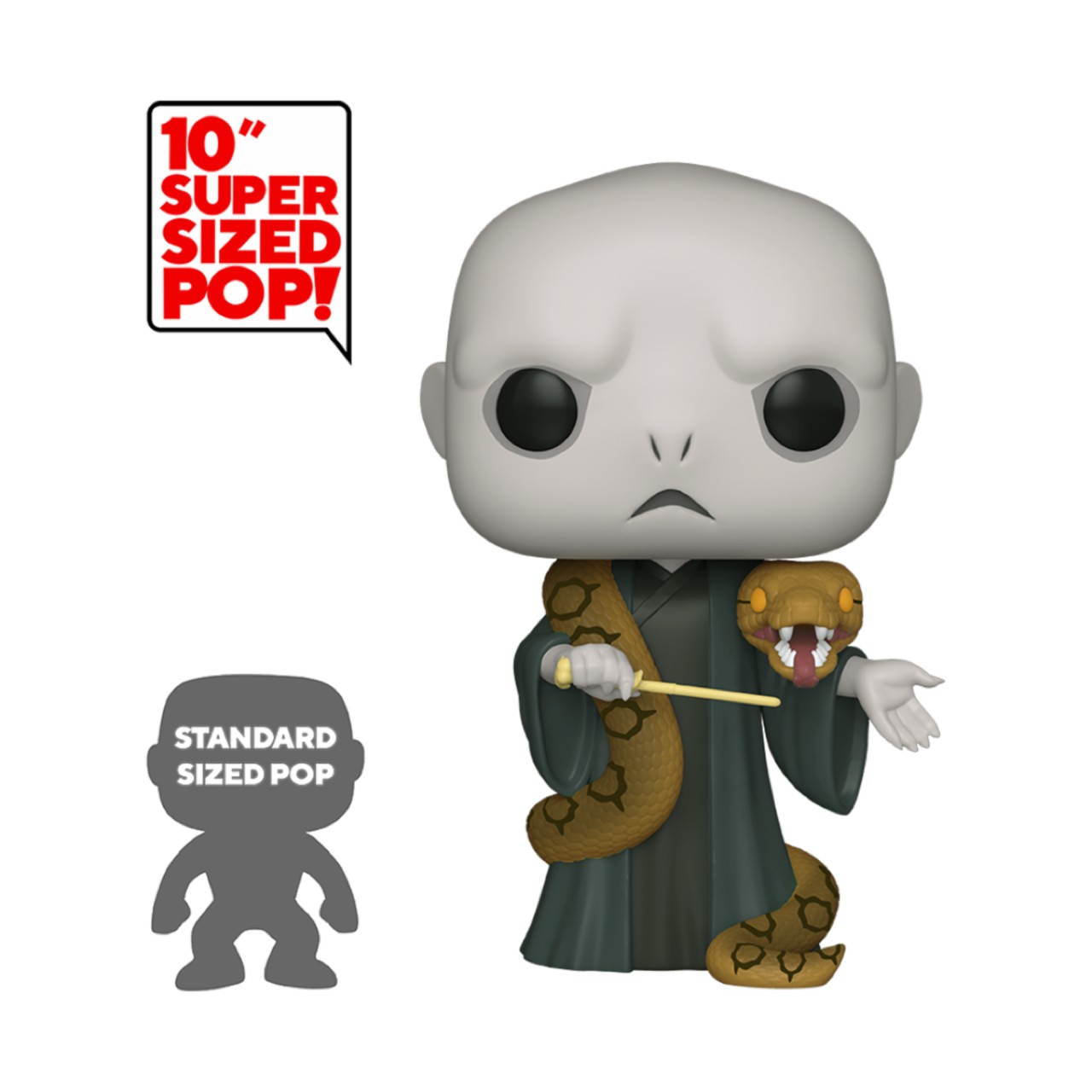 FUNKO POP HARRY POTTER VOLDEMORT - SUPERSIZED 10 PULGADAS