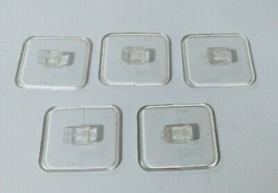 PLAYMOBIL GRUPO DE 5 PEANAS PARA PLAYMOBIL , BASES TRANSPARENTES