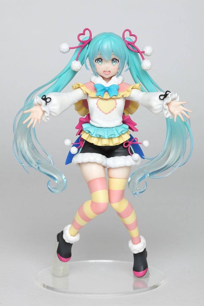TAITO Vocaloid Estatua PVC Hatsune Miku Winter Ver. 18 cm
