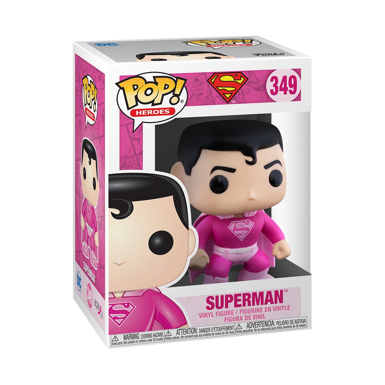 FUNKO POP DC SUPERMAN PO LA LUCHA CONTRA EL CANCER DE MAMA