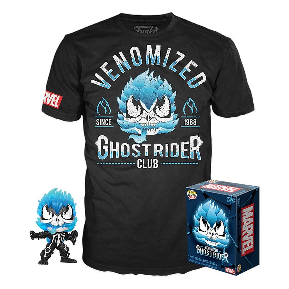 FUNKO POP & TEE SET FIGURA Y CAMISETA EXCLUSIVAS GHOST RIDER VENOM