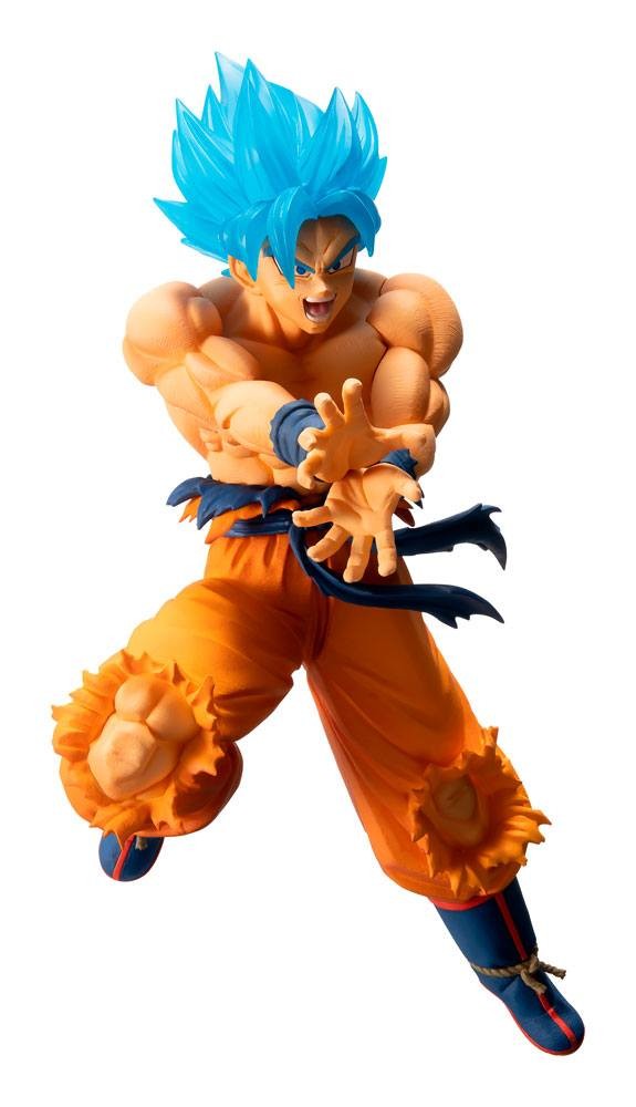 BANPRESTO Dragon Ball Estatua PVC Ichibansho Super Saiyan God Super Saiyan Son Goku 16 cm