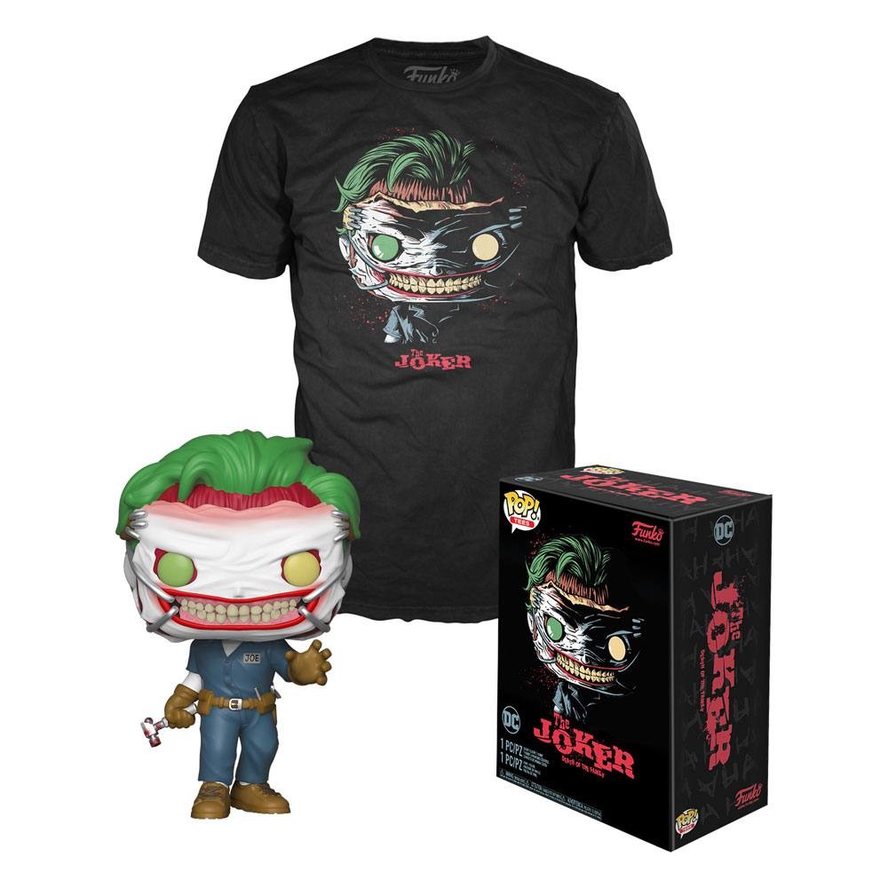 FUNKO POP & TEE SET CON CAMISETA Y FIGURA EXCLUSIVA DEATH OF JOKER