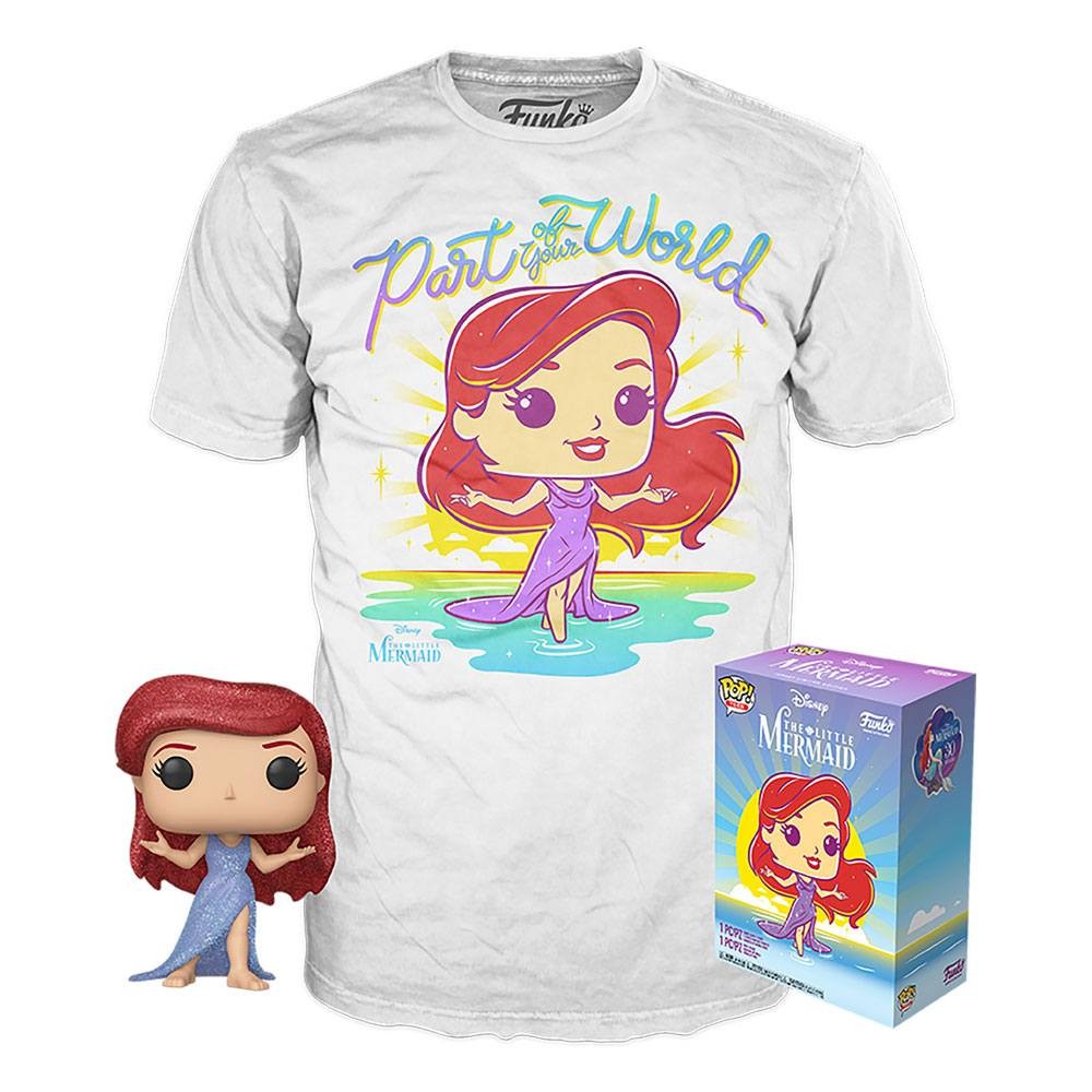 FUNKO POP CAMISETA Y FUNKO EXCLUSIVO DISNEY - LA SIRENITA