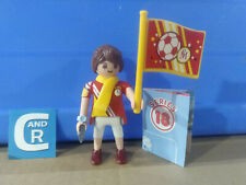 PLAYMOBIL SERIE 18 CHICAS - MUJER AFICIONADA EQUIPO