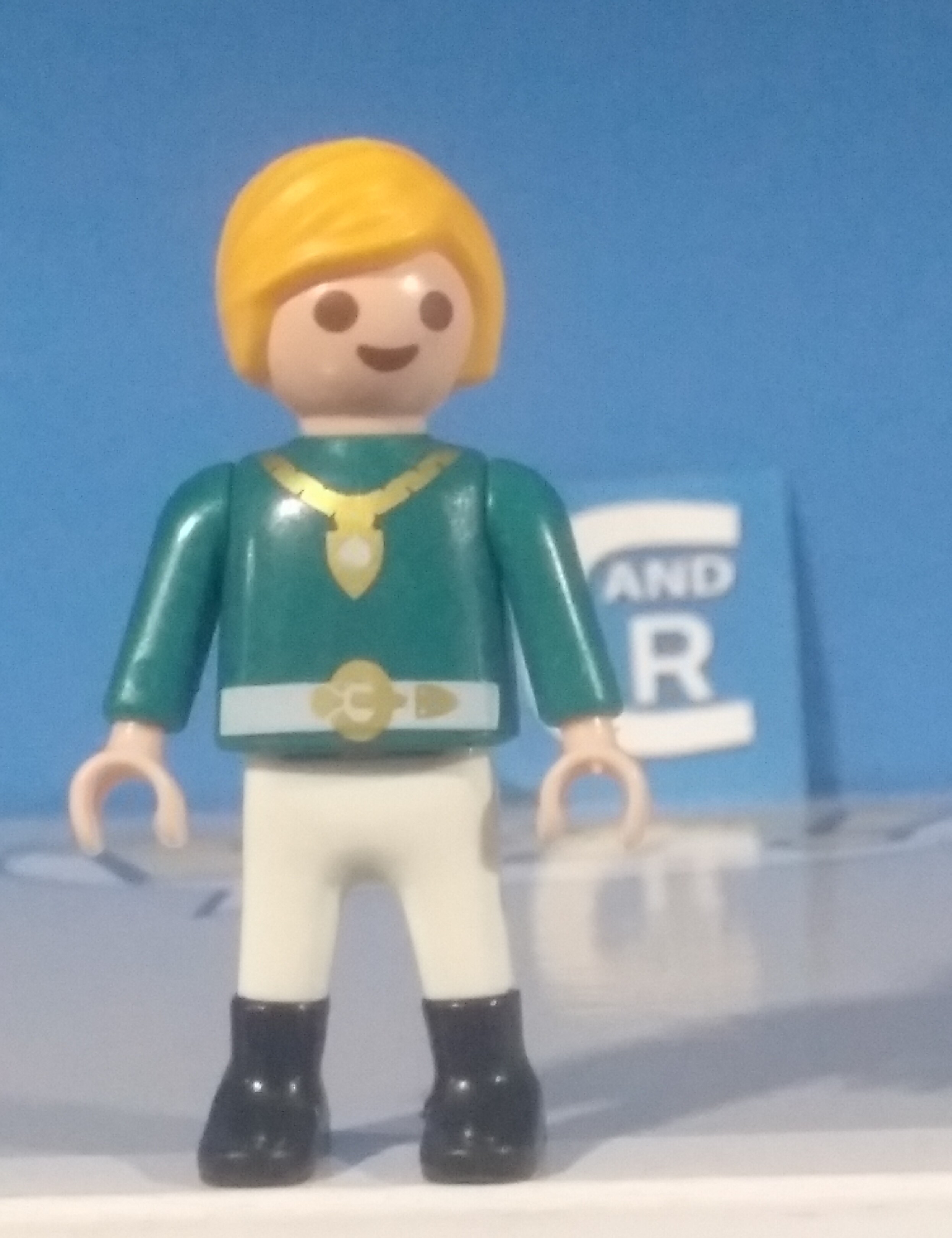 PLAYMOBIL NIÑO PRINCIPE CUERPO VERDE