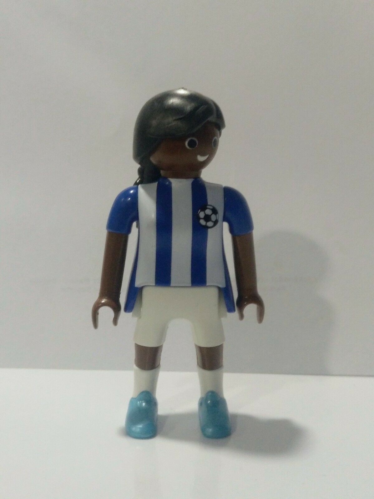 PLAYMOBIL FIGURA MUJER FUTBOLISTA