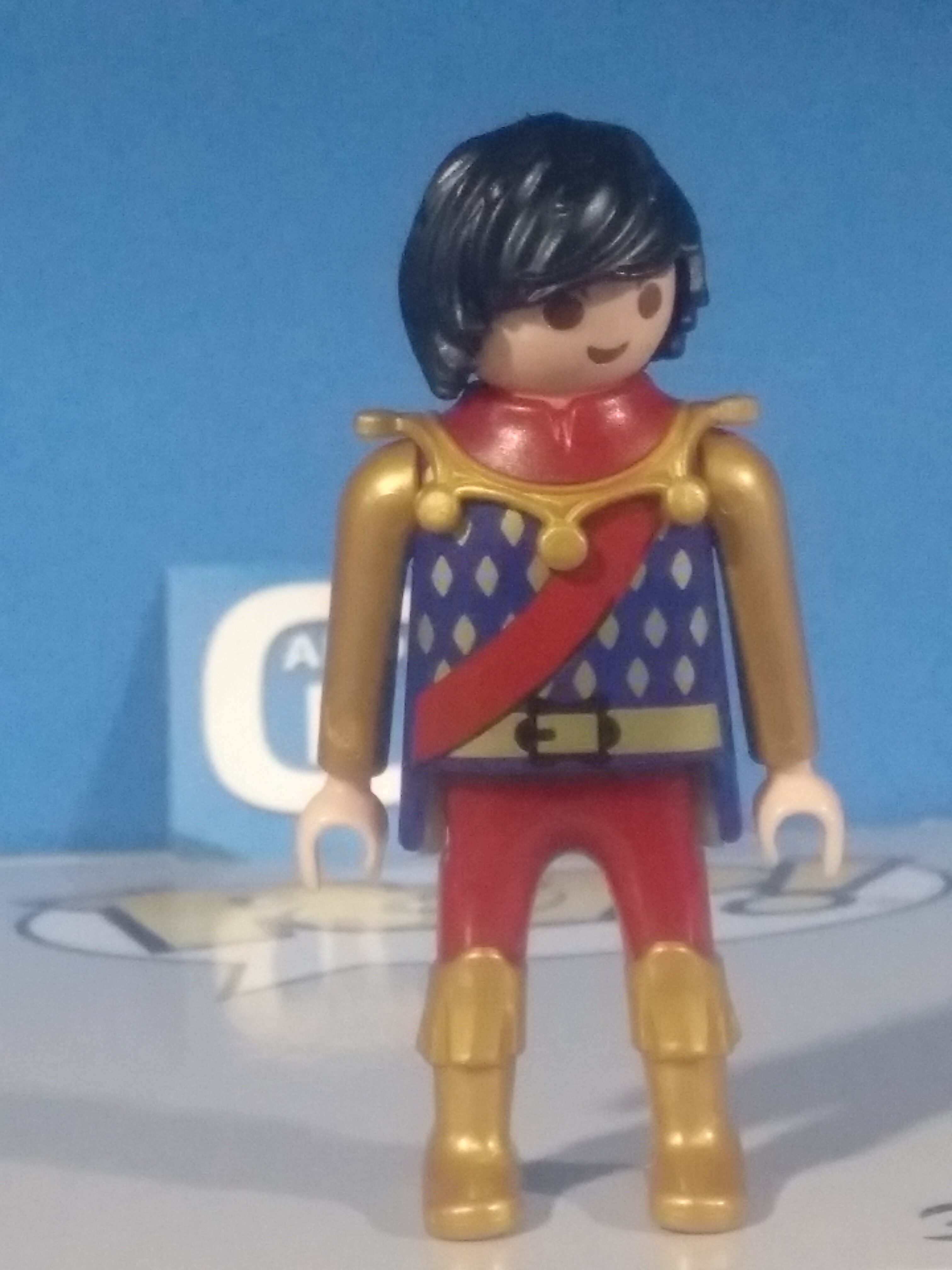 PLAYMOBIL FIGURA PRINCIPE MEDIEVAL - 31/12/19