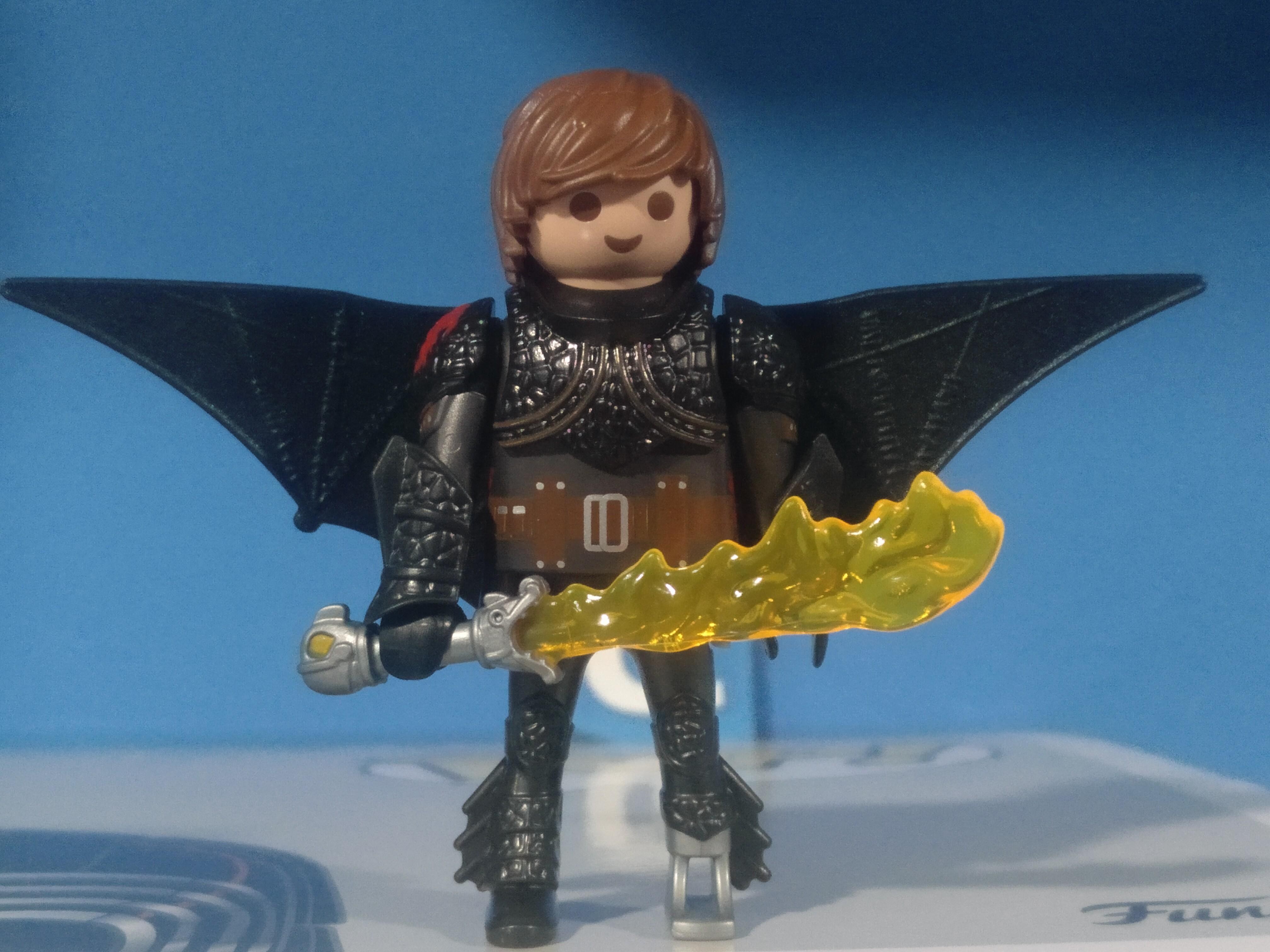 PLAYMOBIL HIPPO CON ESPADA DE FUEGO , COMO ENTRENAR A TU DRAGON 1/4/19