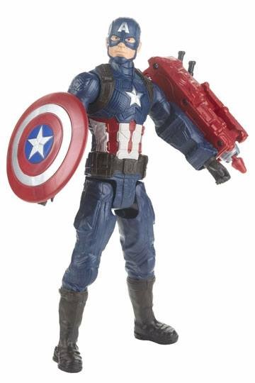 HASBRO Avengers Endgame Titan Hero Series Figura CaptainAmerica 30 cm