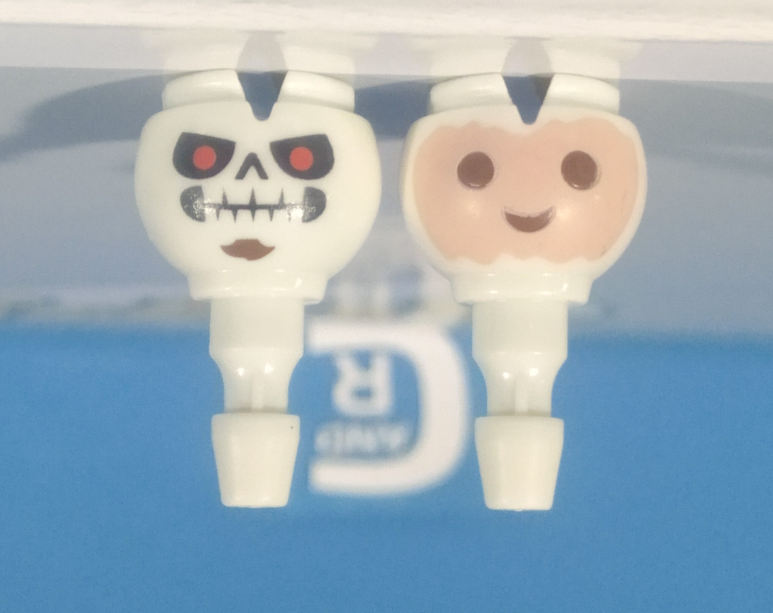 PLAYMOBIL PAREJA DE CABEZAS FANTASMAS 1 - 15/10/19 PIEZAS