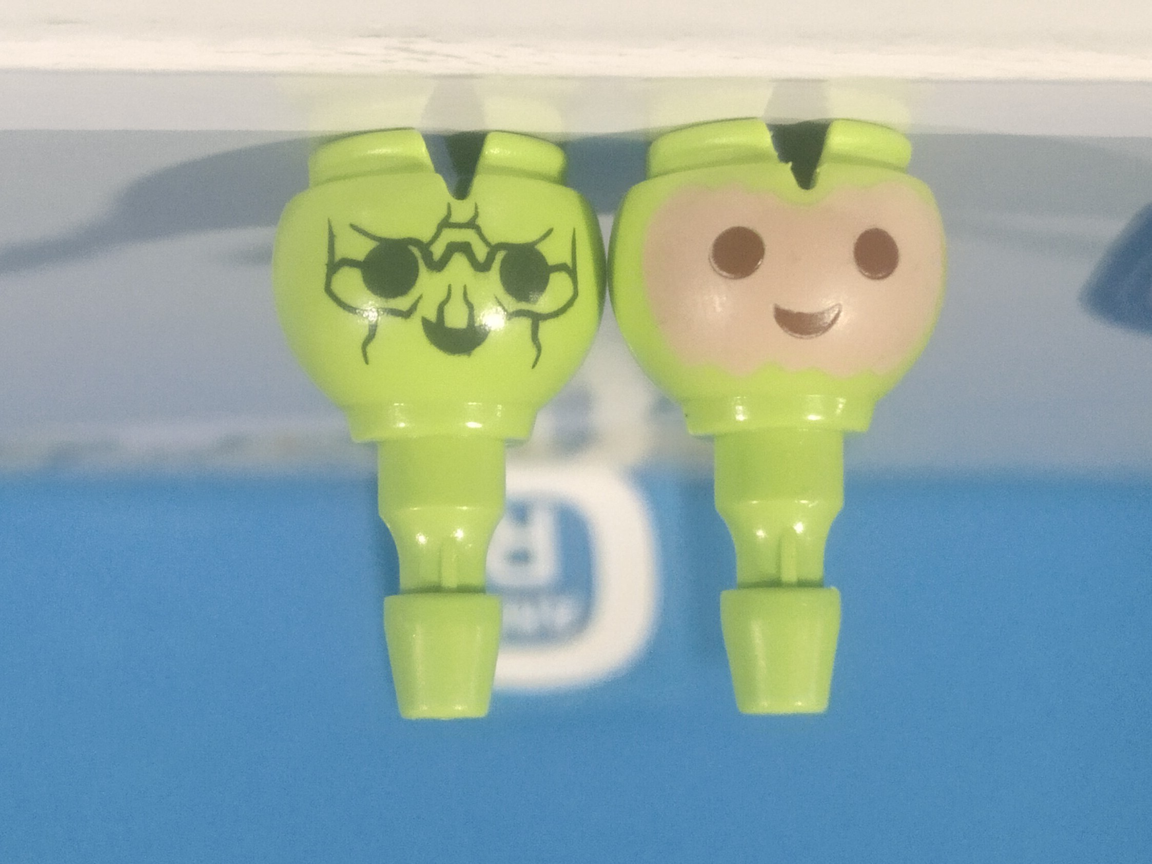 PLAYMOBIL PAREJA DE CABEZAS FANTASMAS 2 - 15/10/19 PIEZAS