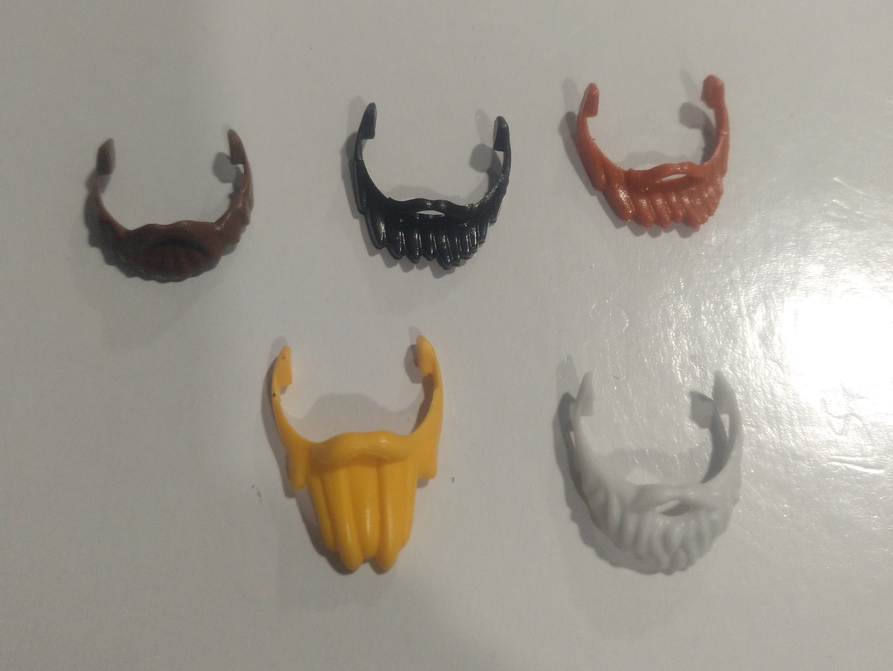 PLAYMOBIL GRUPO DE 5 BARBAS VARIADAS 1 - 2/1/19