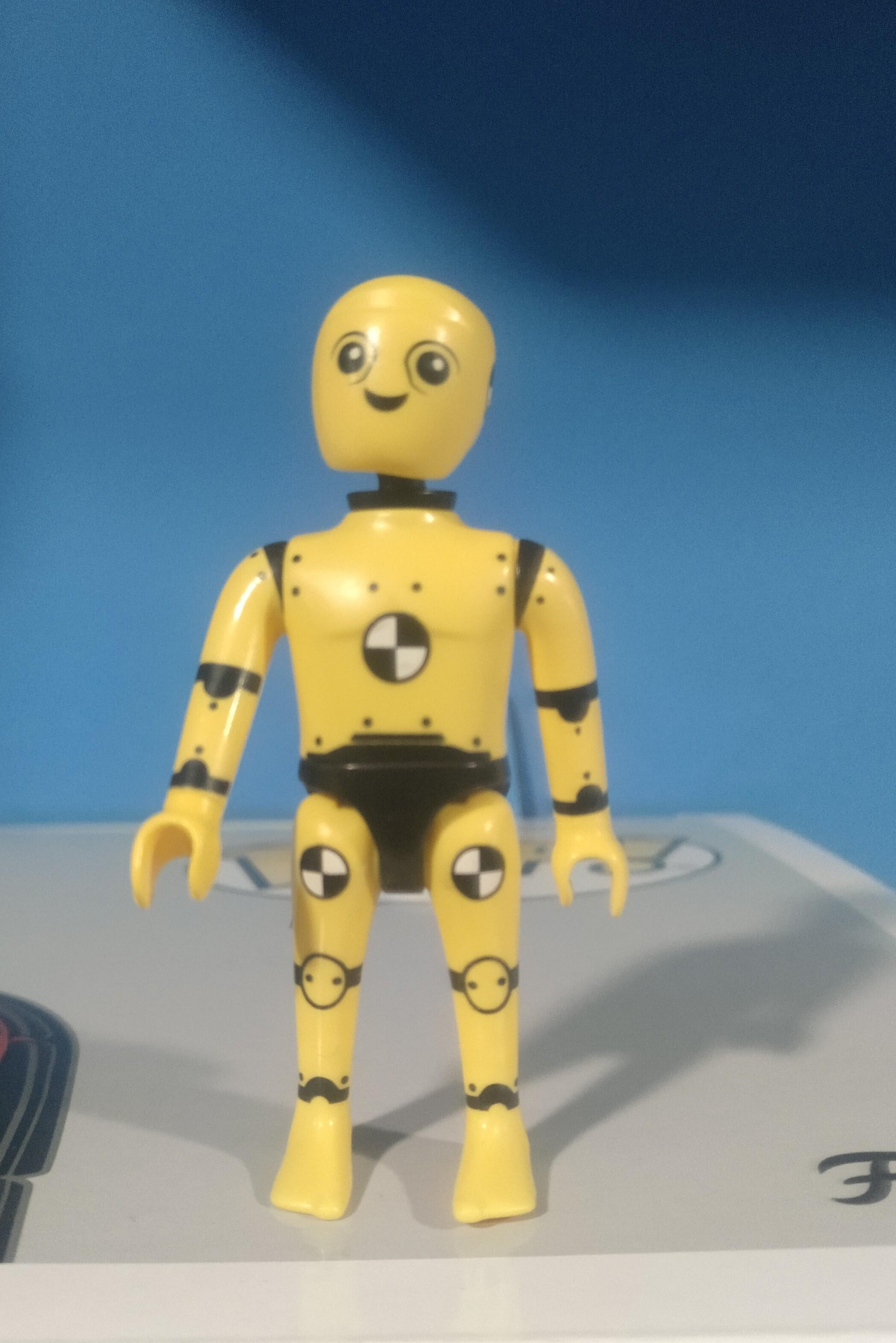 PLAYMOBIL FIGURA MUMMI , PROBADOR DE COLISION COCHES - 26/12/19