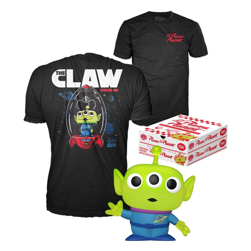 FUNKO POP & TEE SET FIGURA Y CAMISETA EXCLUSIVAS ALIEN REMIX GLITTER
