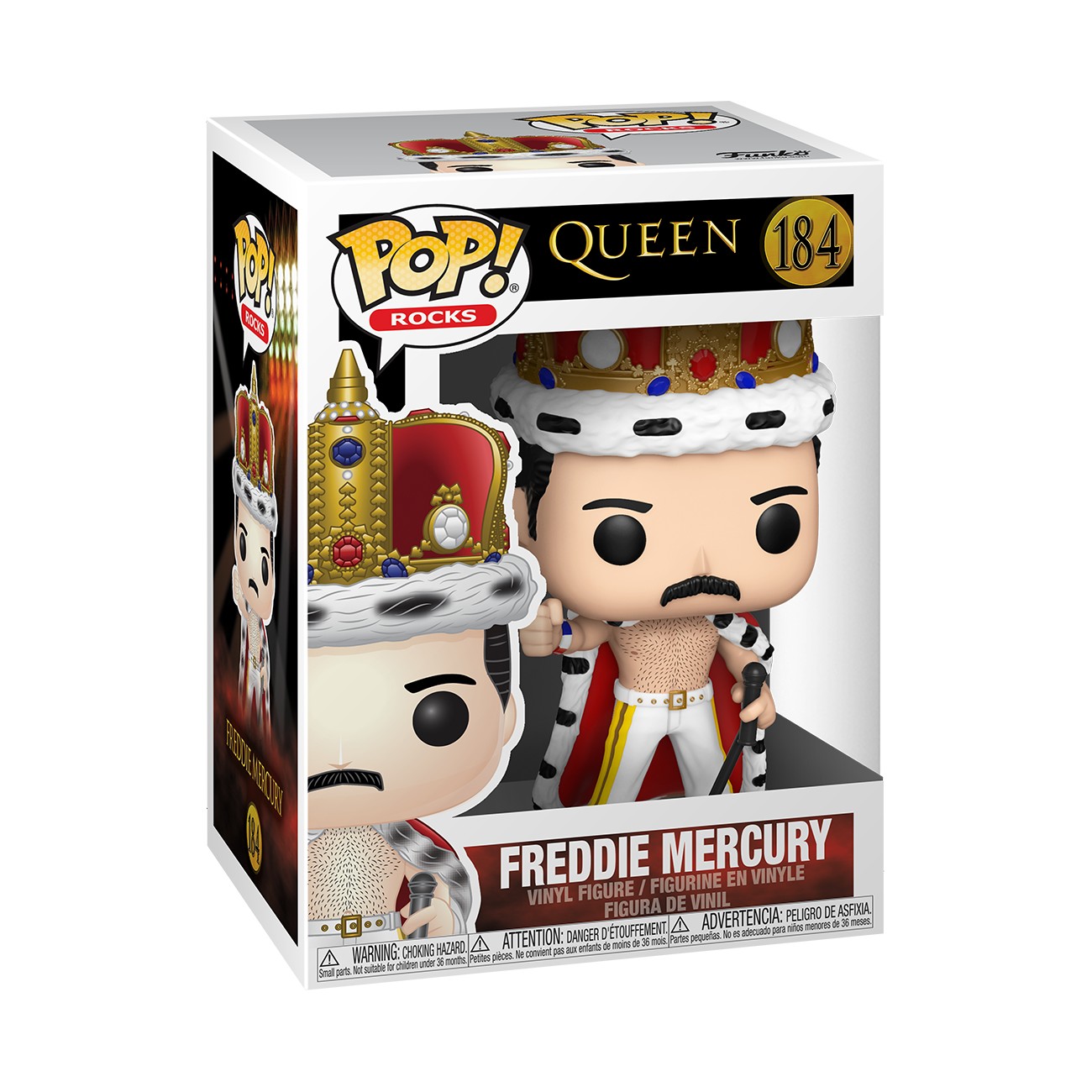 FUNKO POP ROCK QUEEN - FREDDY MERCURY KING