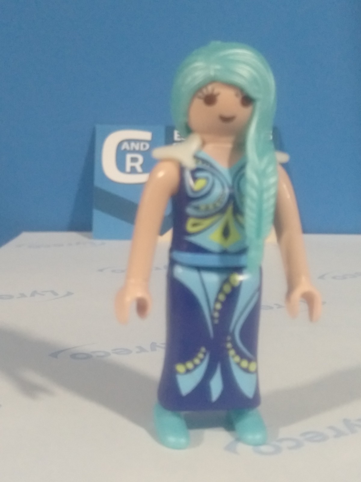 PLAYMOBIL FIGURA HADA PELO AZUL - 8/1/21