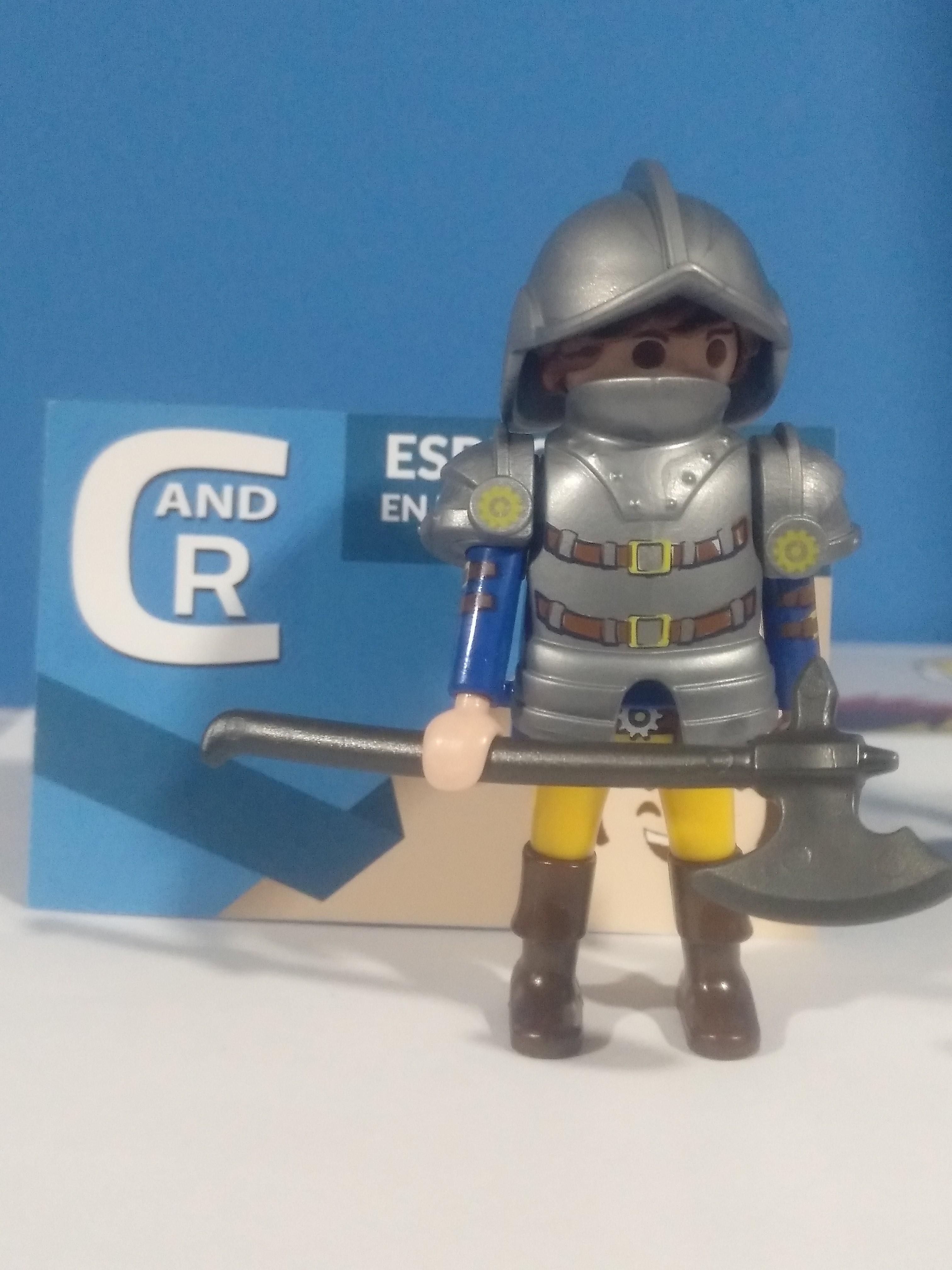 PLAYMOBIL GUERRERO NOVELMORE CON HACHA - 23/10/20