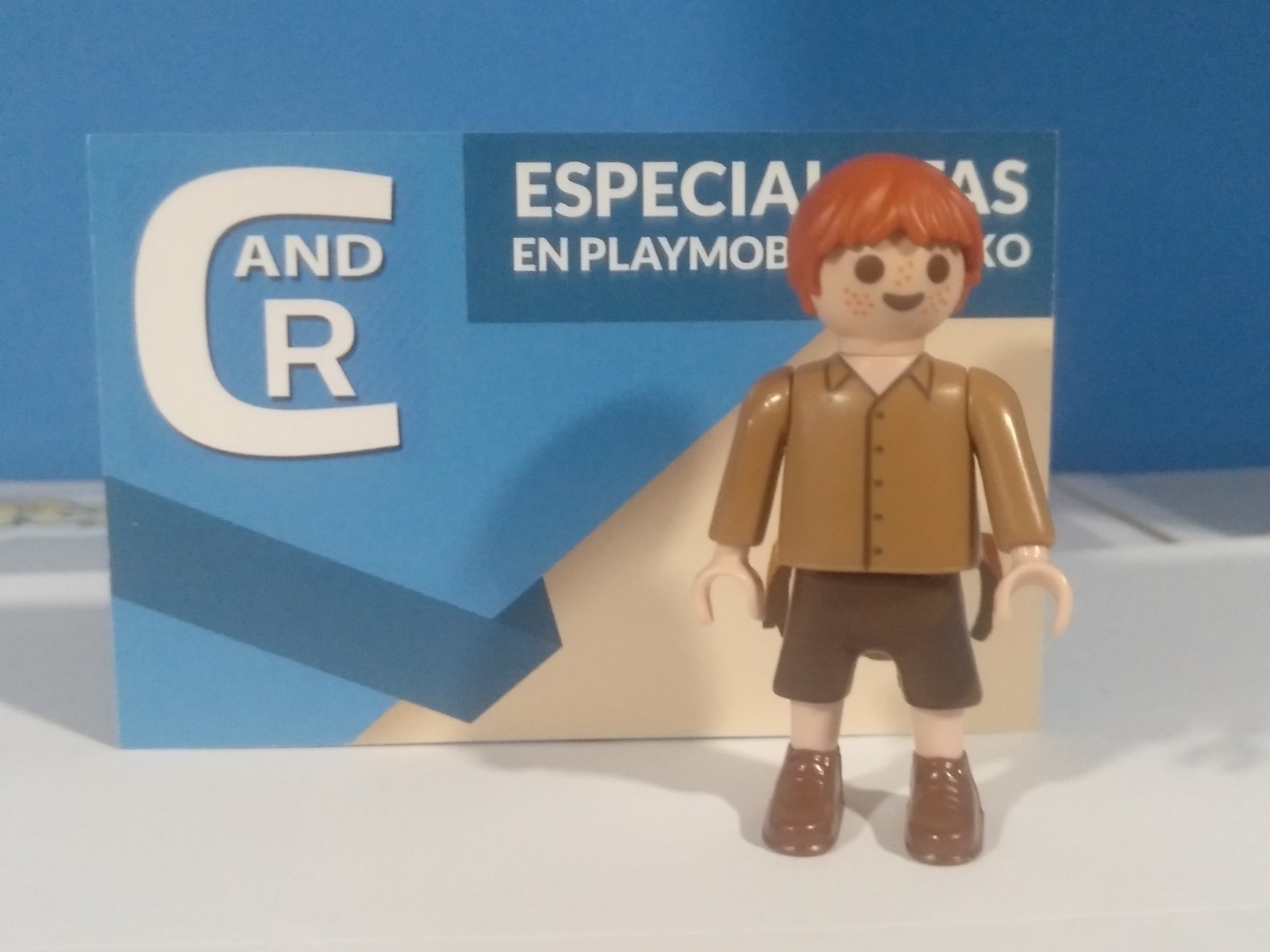 PLAYMOBIL FIGURA NIÑO VICTORIANO , PELIRROJO - 23/1/21