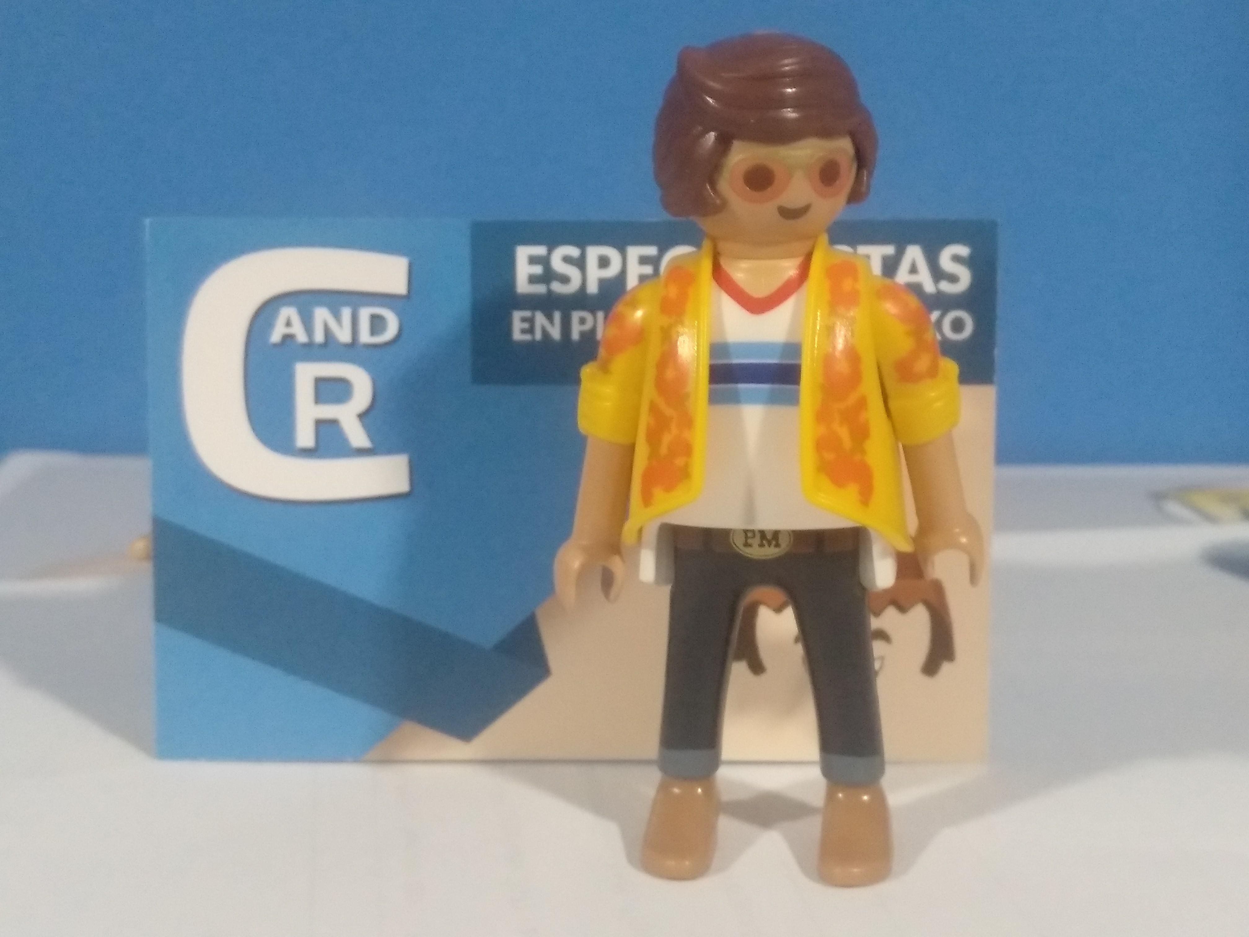 PLAYMOBIL FIGURA HIPPIE - 27/1/21