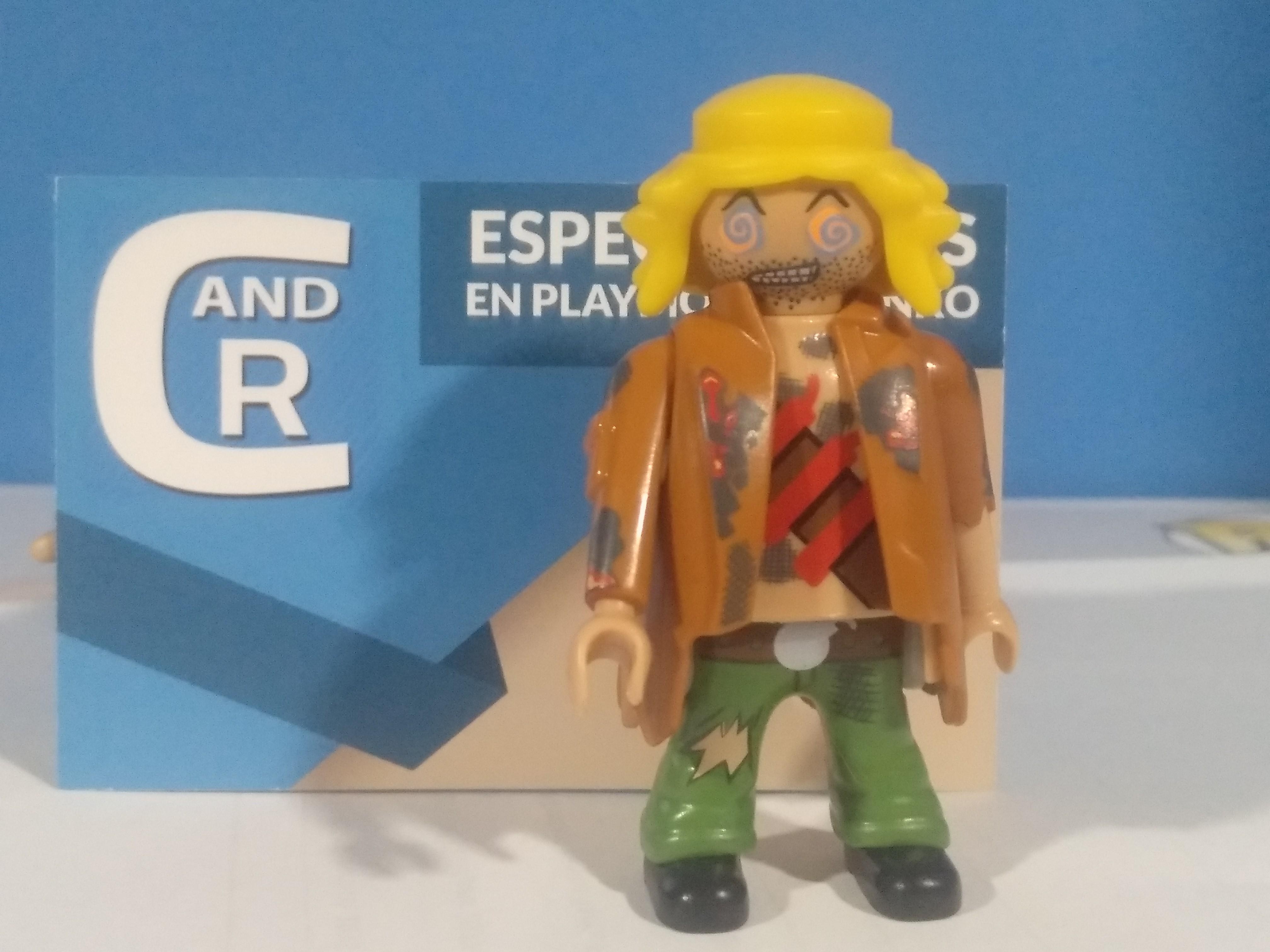 PLAYMOBIL FIGURA ENANO LADRON , CARA MALVADA - 27/1/21