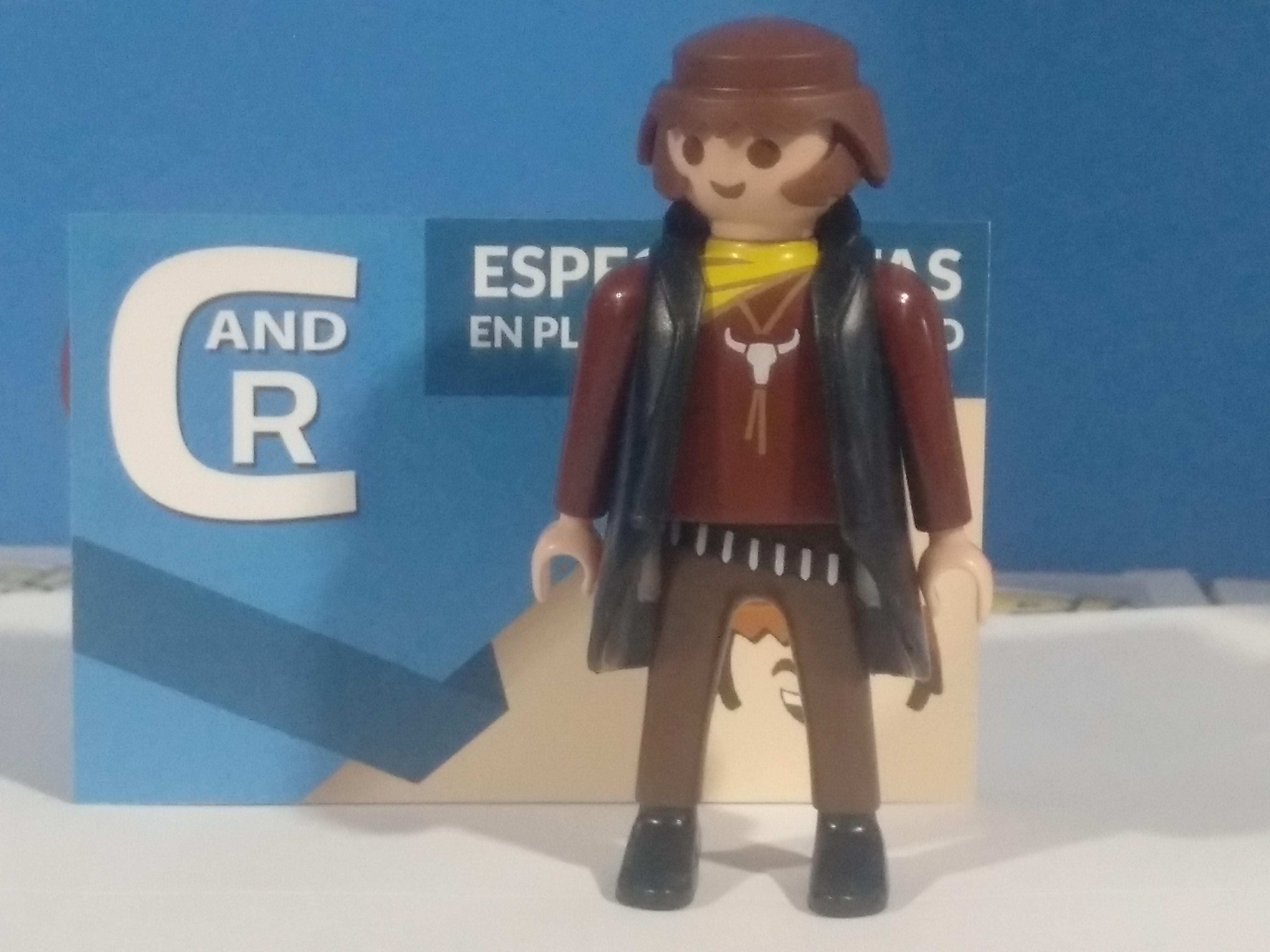 PLAYMOBIL FIGURA BANDIDO DEL OESTE- 29/1/21