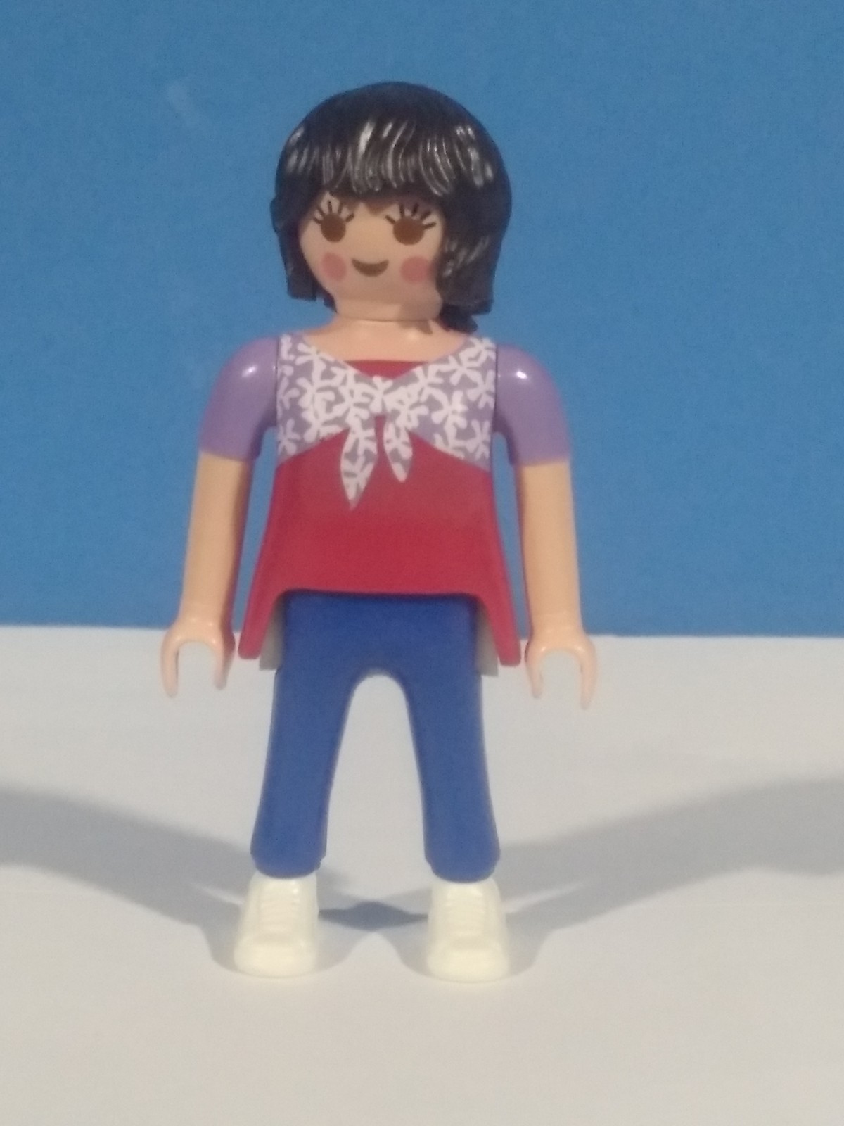 PLAYMOBIL FIGURA MUJER MORENA - 13/2/21