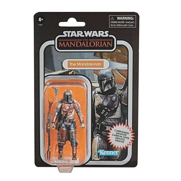 HASBRO Star Wars The Mandalorian Vintage Collection Carbonized Figura 2020 The Mandalorian 10 cm