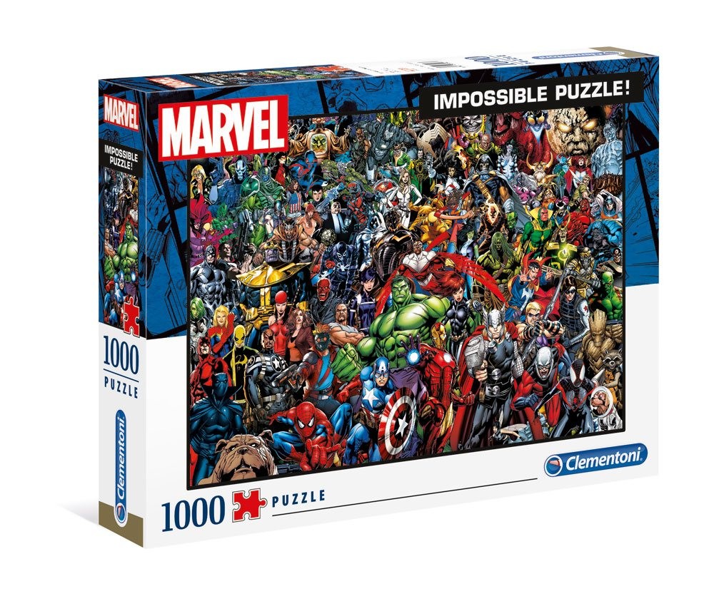 PUZZLE MARVEL 80TH ANIVERSARIO PUZZLE IMPOSIBLE